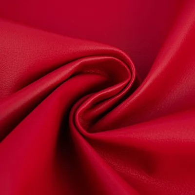 Produktbild von Kunstleder Meterware Polsterkunstleder Kreativleder rot 140cm