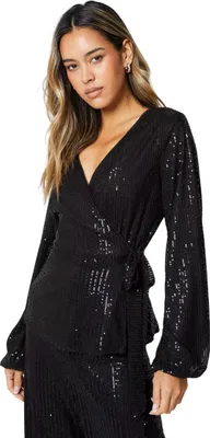 Obrázok produktu pre Dorothy Perkins - Zavinovací opasok pre ženy DP6333 (34 DE) (Black)