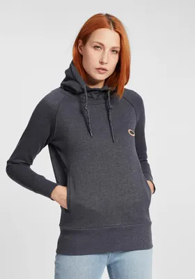 Produktbild von OXMO OXPuja Damen Kapuzenpullover Hoodie Pullover mit Kapuze