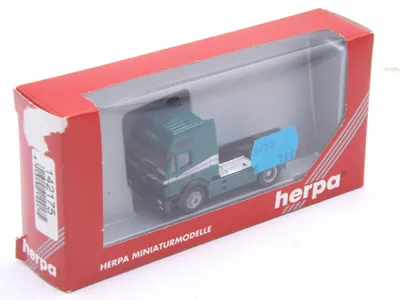 Produktbild von Herpa 142175 Mercedes-Benz SK '88 Hochdach 2a Zugmaschine grün 1:87 in