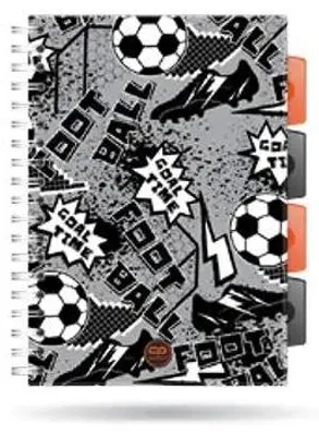 Zdjęcie produktu dla Kołozeszyt A5 Coolpack grey ball PP kratka 100k