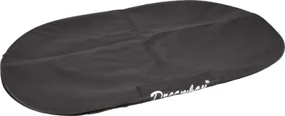 Produktbild von Flamingo Bezug für Dreambay oval schwarz, Maße: 80 x 60 x 14 cm