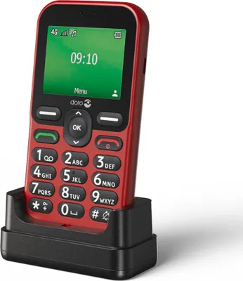 Doro Leva E10 6,1 cm (2.4") 118,9 g Rot Seniorentelefon