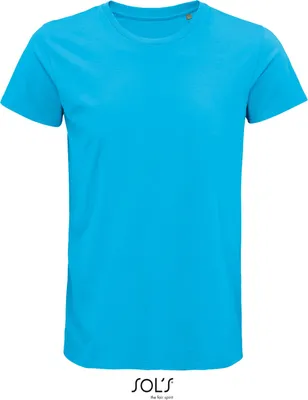 Image de SOLs 03582 | T-shirt homme, Crusader Men T-Shirt, Jersey 150 - Couleur : Aqua - Taille : L