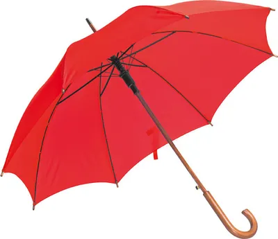 Produktbild von Automatik-Regenschirm / Farbe: rot