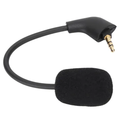 Image de microphone 3,5 mm, réduction du bruit, microphone de jeu de rechange pour Hyperx Cloud II Hurricane Tomahawk