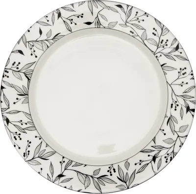 Produktbild von Greengate Drew Speiseteller weiss 25,6cm