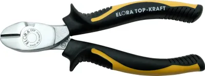Produktbild von Elora Kraft-Seitenschneider mit 2-K-Griffschutzhüllen, ELORA-490BI-165
