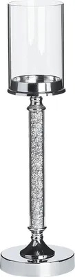 Produktbild von BELIANI Klassischer Kerzenständer Für Besonderes Flair Kerze Kerzen Deko Dekoration Silber Elegant Glas