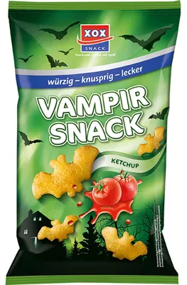 Produktbild von XOX Vampir Snack Ketchup Style 100g