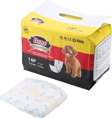 Produktbild von Rüde Hund Welpe Bauchbinden Windel Windel Sanitär Physiologische Hose (XS)