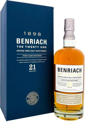 Produktbild von Benromach 21 Years + Box 700ml 43% Vol.
