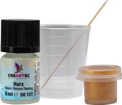 Produktbild von Harz-Abtönfarbe metallisch Gold