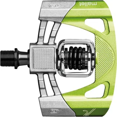 Produktbild von Crankbrothers Klickpedale Mallet 2 , grün / silber