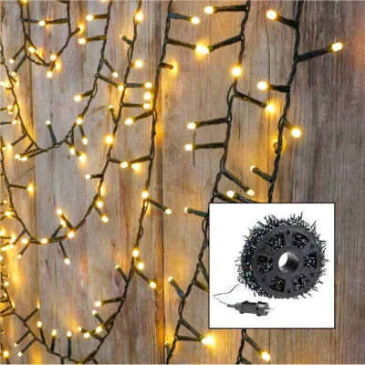 Produktbild von 40m Lichterkette 2000 LED Lichterschlauch innen + außen Weihnachten Deko Licht