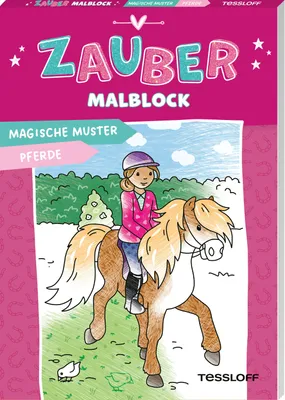 Produktbild von Zaubermalblock. Magische Muster. Pferde