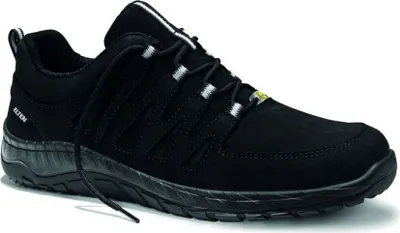 Produktbild von Berufshalbschuh MADDOX black leather Low ESD O2, Gr. 46