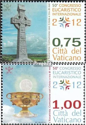 Produktbild von Briefmarken Vatikanstadt 2012 Mi 1738-1739 (kompl.Ausg.) postfrisch Eucharistischer Kongress