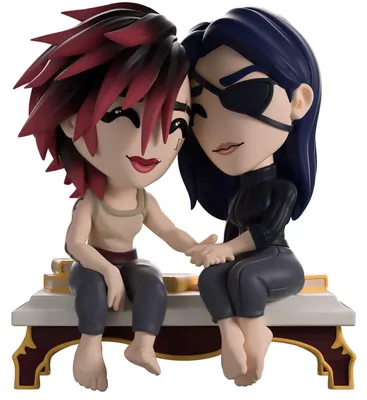 Immagine prodotto di Youtooz Arcane Vi & Caitlyn Figurine in vinile, confezione da 2, 11 cm    Taglia unica