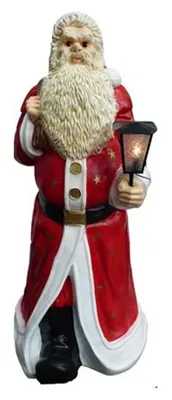 Zdjęcie produktu dla Weihnachtsmann Figur Statue Deko Figuren Dekoration Nikolaus Skulptur 175 cm