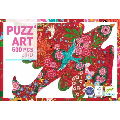 Image de DJECO Puzzle à contours oiseau 500 pièces