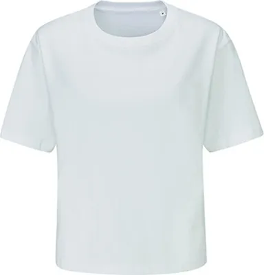 Produktbild von Mantis M198 | Women's Cropped Heavy T S bis XL - Farbe: White - Größe: XL