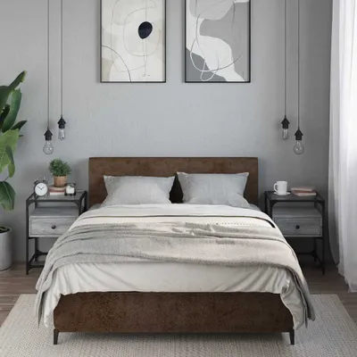 Immagine prodotto di vidaXL Comodini 2 pz. Grigio Sonoma 40x40x55 cm Materiale a base di legno