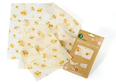 Produktbild von Zassenhaus Bienenwachstücher, 3tlg. Eco Line 54606 /Abverkauf nur solange Vorrat reicht