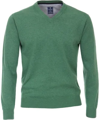Produktbild von REDMOND V-Neck-Pullover Grün 2XL