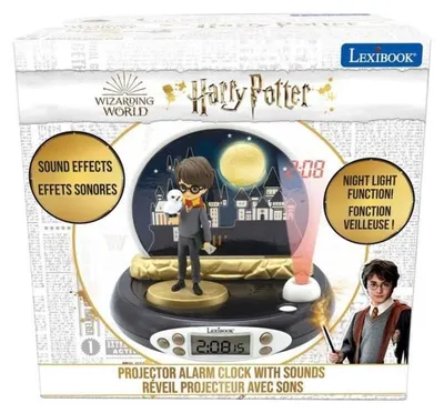 Zdjęcie produktu dla Budzik z projektorem Harry Potter Lexibook RP500HP