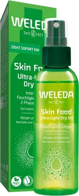 Obrázek produktu pro Weleda 6607DC, Olej, Ženy, Hydratující, Vyživující, Suchá pokožka, 100 ml, Heřmánek, Jojobový olej, Slunečnicový olej
