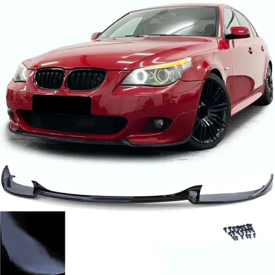Obrázek produktu pro Nárazník, spoilery, přední díl, černá barva, pro BMW E60 E61, modely 2007-2009, verze M5