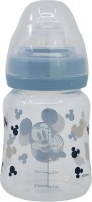 Produktbild von Babyflasche Mickey Mouse Baby Blau, 150ml, 10401