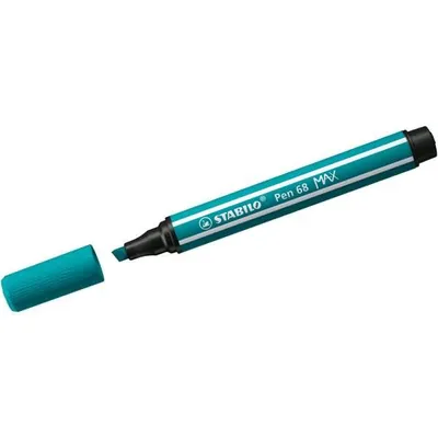Produktbild von STABILO Pen 68 MAX, 1 Farben, Türkis, 5 mm, 1 mm, Türkis, Rund