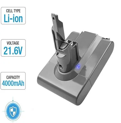 Image de Batterie 21,6 V 4000 mAh - Aspirateur V7 - Batterie de rechange Li-Ion - Rechargeable - Pour V7 Fluffy/Animal/Pro - Remplace les références 225403 et 229687