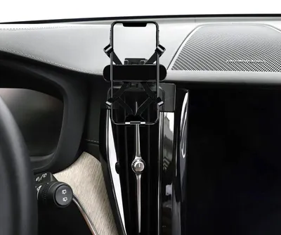 Obrázok produktu pre Držiak na telefón Solidchoice, určený pre vozidlá Volvo XC60 (ročníky 2018-2024)