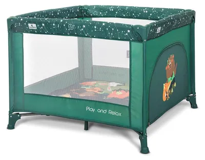 Image de Parc de jeux pour bébé Lorelli - Play and Relax, vert