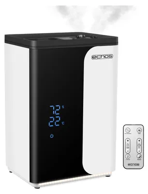 Produktbild von Echos Ultraschall Luftbefeuchter 5 Liter WIFI Smart Life App Fernbedienung Luftreinigungsgerät Luftreiniger Eingebautes Hygrometer LED-Touch-Display 12h Timer