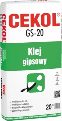 Produktbild von Gipskleber für Gipskartonplatten GS-20 20 kg