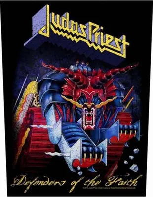 Produktbild von Judas Priest Defenders of the Faith Aufnäher zum Aufnähen 36 x 30 cm