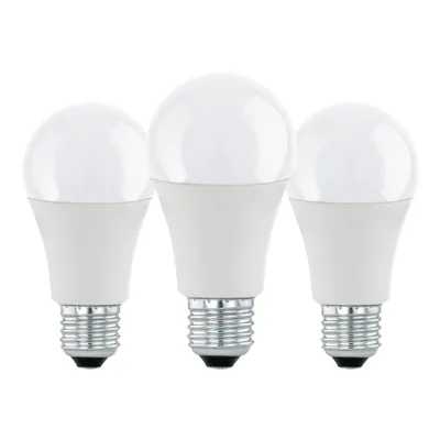 Productafbeelding van LED-lamp, E27, 3 x 8,5W, 4000K, lengte: 11 cm, diameter: 6 cm, opaalglas