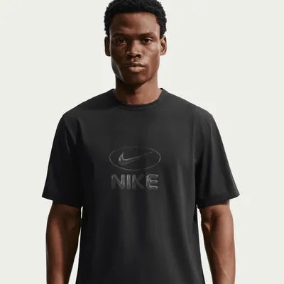 Produktbild von Nike M Nk Df Uv Hyverse Top Fld Gfx Black/Anthracite Black/Anthracite L