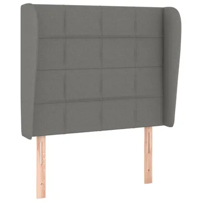 Produktbild von VidaXL 3117931, Dunkles Grau, Polyester, Holz, 830 mm, 118 cm, 128 cm, 230 mm
