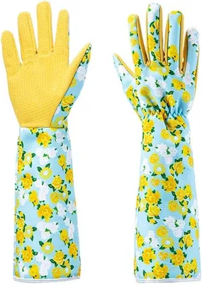 Immagine prodotto di Guanti da giardinaggio professionali per rose, da donna (taglia piccola).