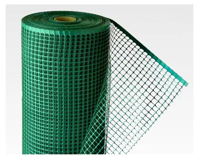 Produktbild von Kunststoffzaun 25 m x 1,2 m - Hühnerzaun in dunkelgrün - Robuster und witterungsbeständiger Gartenzaun - Geflügelzaun - Begrenzungszaun
