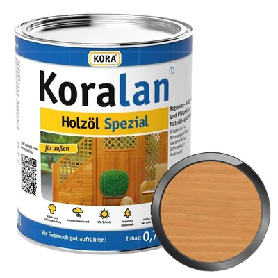 Produktbild von KORA Koralan Holzöl-Spezial 0.75 Liter UV Natur