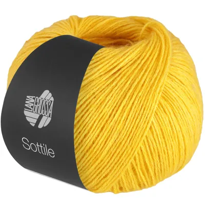Produktbild von Lana Grossa - Sottile 0001 gelb