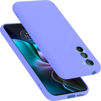 Produktbild von Cadorabo Schutzhülle für Motorola EDGE 30 Hülle in Lila Handyhülle Case Cover TPU Etui