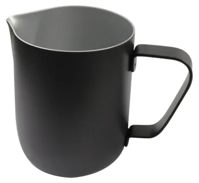 Imagen del producto de Solidchoice - Jarra de acero inoxidable para leche, ideal para café, 350 ml