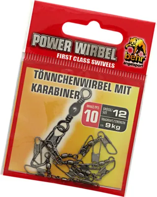 Produktbild von Tönnchenwirbel mit Karabiner Neu Gr. 12